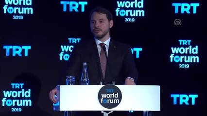 Bakan Albayrak, TRT World Forum 2019'da konuştu (2)