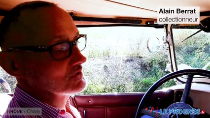 Portrait sur le chauffeur-collectionneur, Alain Berrat,et son roadster Citroën C4 de 1931