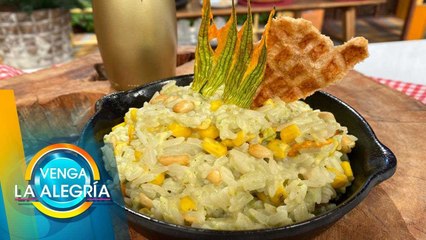 ¿Poco tiempo para cocinar?Prepara una cazuela rapidita de arroz poblano y cremoso.| Venga La Alegría