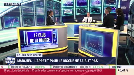 Le Club de la Bourse: Sophie Chauvellier, Pierre-Alexis Dumont, Nuno Texeira et Mickaël Jacoby - 21/10