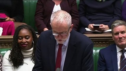 Corbyn comments on PM’s absence from Commons