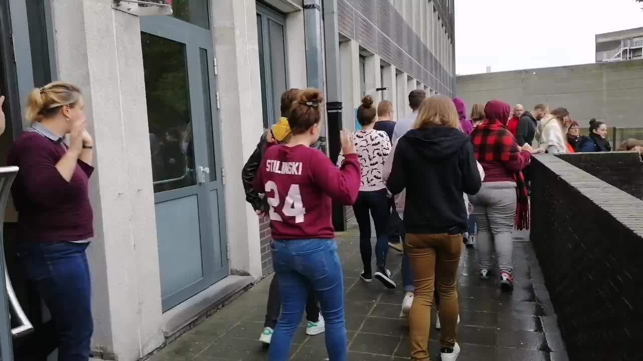 Mouscron: exercice simulant l'intrusion d'un tueur de masse dans le bâtiment principal de l'ARTEM