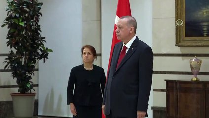 下载视频: Finlandiya'nın Ankara Büyükelçisi Maki, Cumhurbaşkanı Erdoğan'a güven mektubu sundu - ANKARA