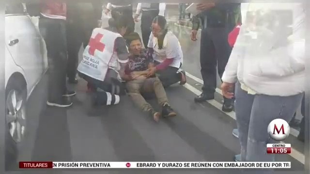 Conductor atropella a 4 personas en CdMx