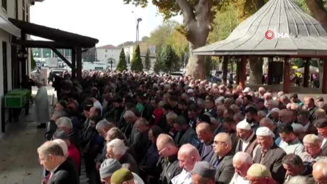Sakarya Nehrine düşerek hayatını kaybeden şahıs son yolculuğuna uğurlandı