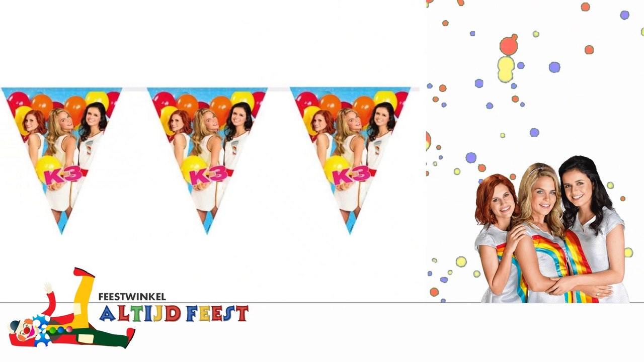 K3 verjaardag vieren? Feestwinkel Altijd Feest
