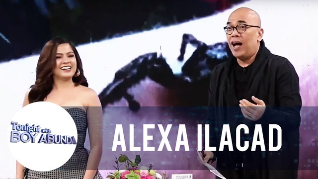 Alexa Ilacad takes on 'Ilacad Papunta o Ilacad Paalis Challenge' | TWBA