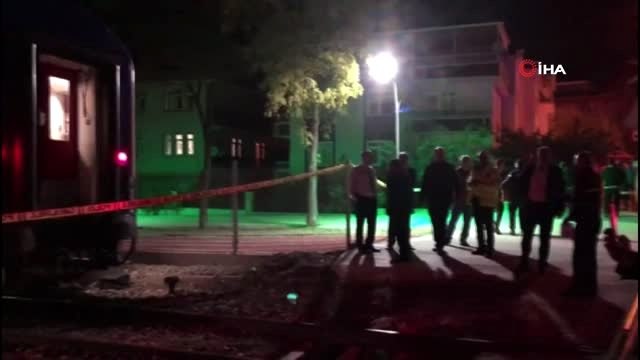 - Raylara düşen kadın trenin altında kalarak hayatını kaybetti