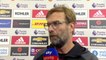 Jurgen Klopp disappointed with Man United's 'defensive' tactical set-up | Post Match Interview