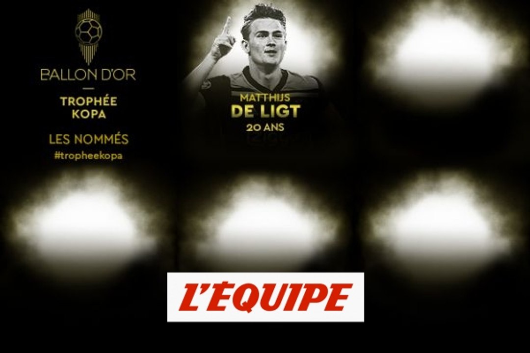 De Ligt, Sancho, Joao Felix et Guendouzi parmi les 10 nommés - Foot - Trophée Kopa
