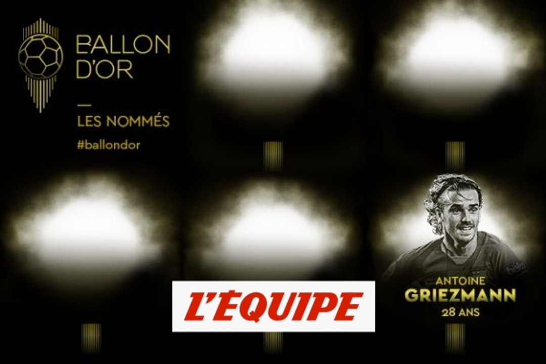 De Messi à Griezmann, les nommés de 21 à 25 - Foot - Ballon d'Or France Football 2019