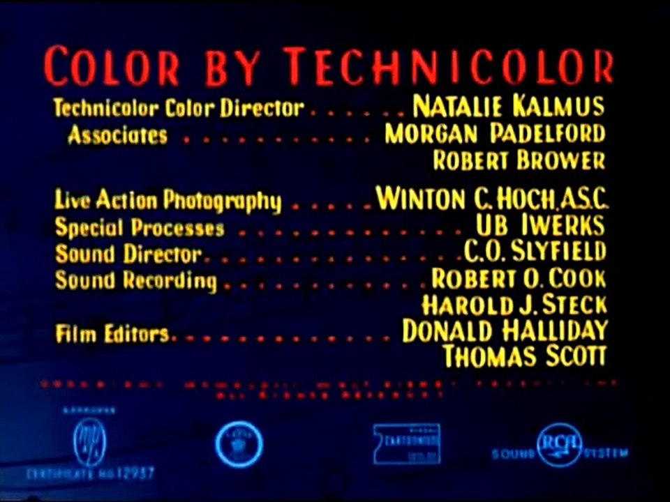 Melody Time (1948) Opening and Closing