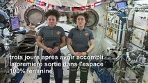 Prochain rêve pour les femmes astronautes de l'ISS: marcher sur la Lune