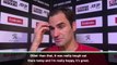 Federer delighted after landmark victory in hometown