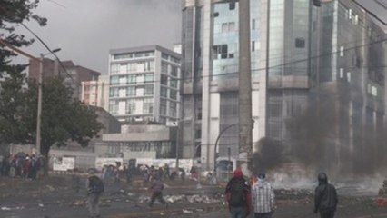 Contraloría ecuatoriana inicia restauración documental tras  incendio en protestas