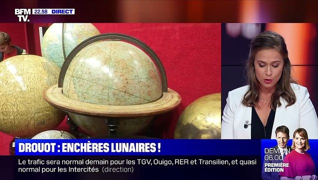 Drouot: une vente aux enchères dédiée à l'espace pour les 50 ans du premiers pas sur la Lune - 21/10