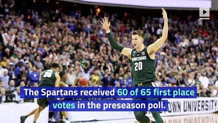 Michigan State Tops AP Preseason Men's Basketball Poll for First Time