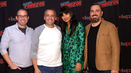 The 'Impractical Jokers' and Jameela Jamil Had ‘Instant Chemistry’ on New Show 'The Misery Index'