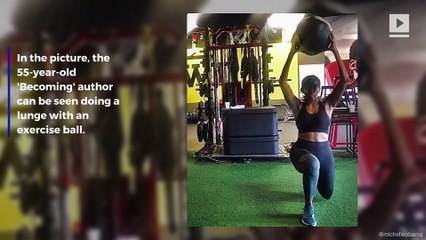 Michelle Obama Reveals Toned Stomach in New Instagram Pic