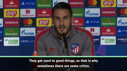 Koke bats away criticism of Atletico Madrid