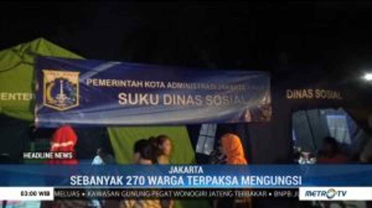 Puluhan Rumah di Bidara Cina Terbakar, Warga Terpaksa Mengungsi