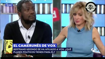 El negro de VOX le reparte a Griso de lo lindo: "¡Lo que dices es absurdo!"