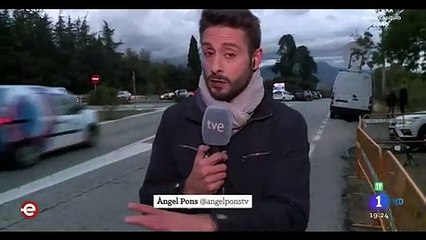 La maldición de la momia de Franco cae sobre este reportero de TVE