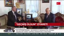 Bahçeli'ye geçmiş olsun ziyareti