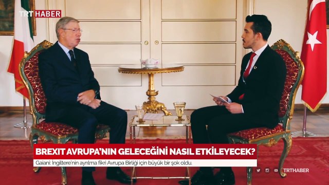 İtalya'nın Türkiye Büyükelçisi Gaiani: Brexit sonrası İngiltere önemli bir ortağını kaybedecek