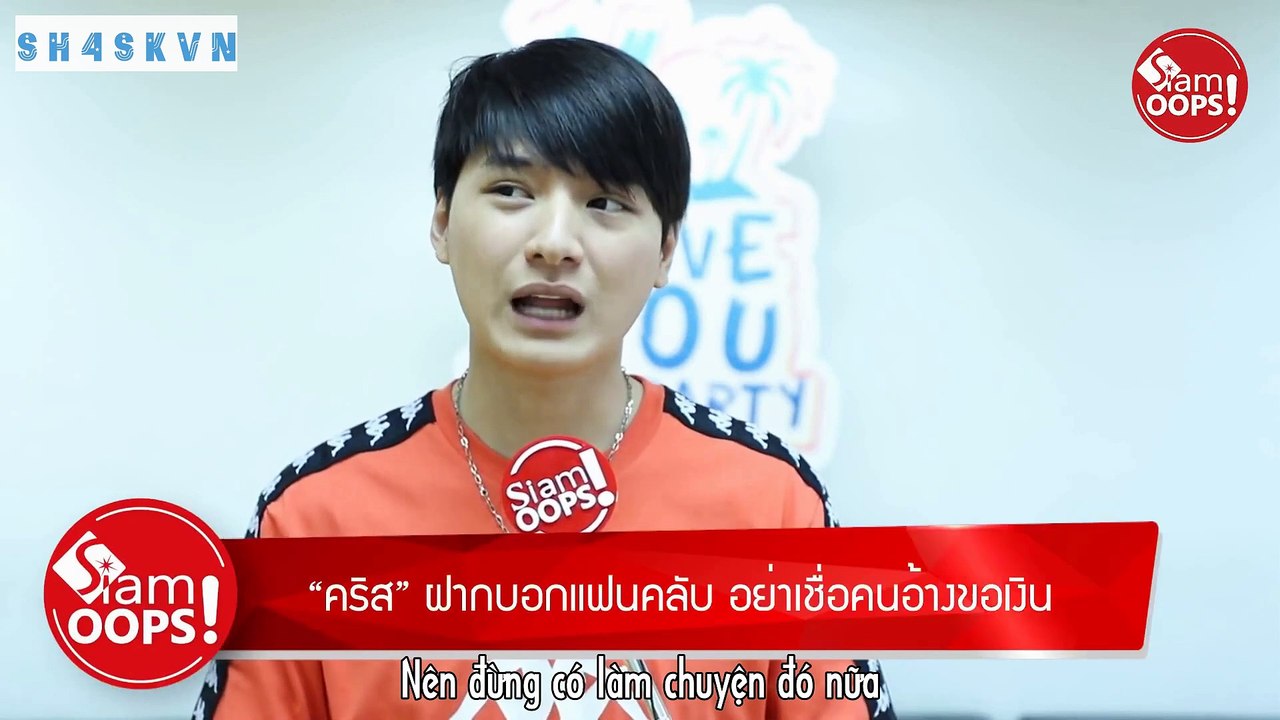 [Vietsub] Phỏng vấn Krist Perawat trên Siamoops