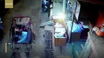 Un enfant de trois ans survit miraculeusement à une chute de 10 m en atterrissant dans un rickshaw