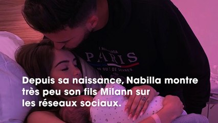 Nabilla Vergara  elle explique pourquoi son fils Milann sera peu présent sur ses réseaux sociaux