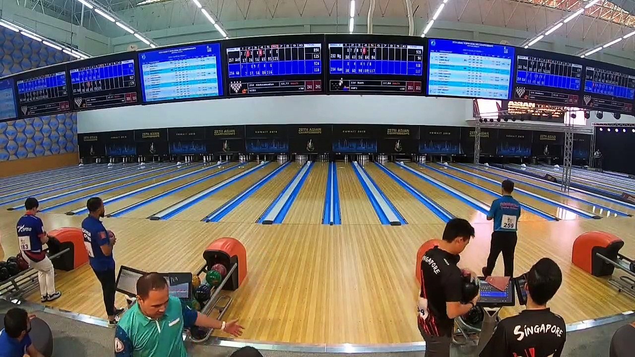 Men's Doubles Squad 1 - Lanes 11-18 - 25th Asian Tenpin Bowling Championships 2019