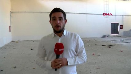 Bolu lisenin spor salonu inşaatı atıl kaldı