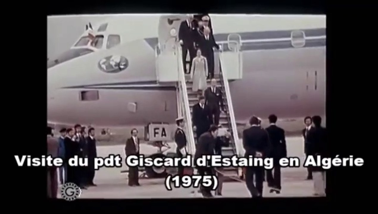 الجزائر وفرنسا تاريخ الزيارات بداية بهواري بومدين La France et l'Algérie visites des présidents