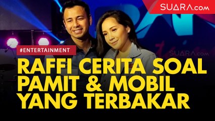 LIVE REPORT: Raffi Ahmad Blak-blakan Pamit hingga Mobil Lamborghini Terbakar