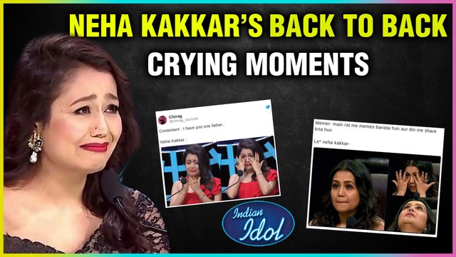 Neha Kakkar CRYING On Indian Idol 11 Auditions With Vishal Dadlani, Anu Malik | VIRAL MEMES