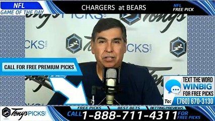 Chargers Bears NFL Pick 10/27/2019