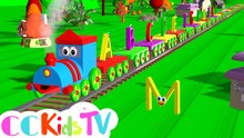 Alphabet Train (USA english) - Learn The Alphabet With Timmy The Train - ABC Train