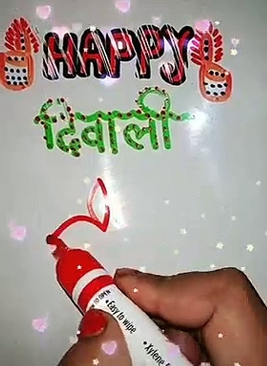 happy diwali wish video