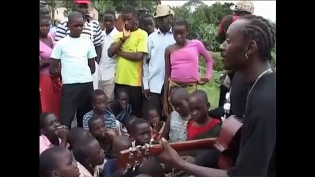 Bobi wine back in the days, always inspiring youths
