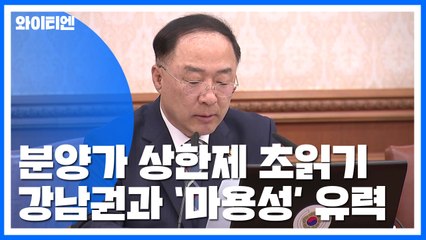 분양가 상한제 이르면 이번 주 시행...강남+α 유력 / YTN