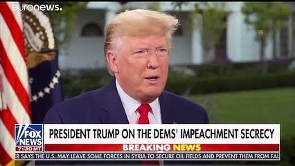 ترامب لفوكس نيوز: القتال في شمال سوريا "قتال بين طفلين في ملعب" وعلى الجمهوريين مواجهة عملية عزلي