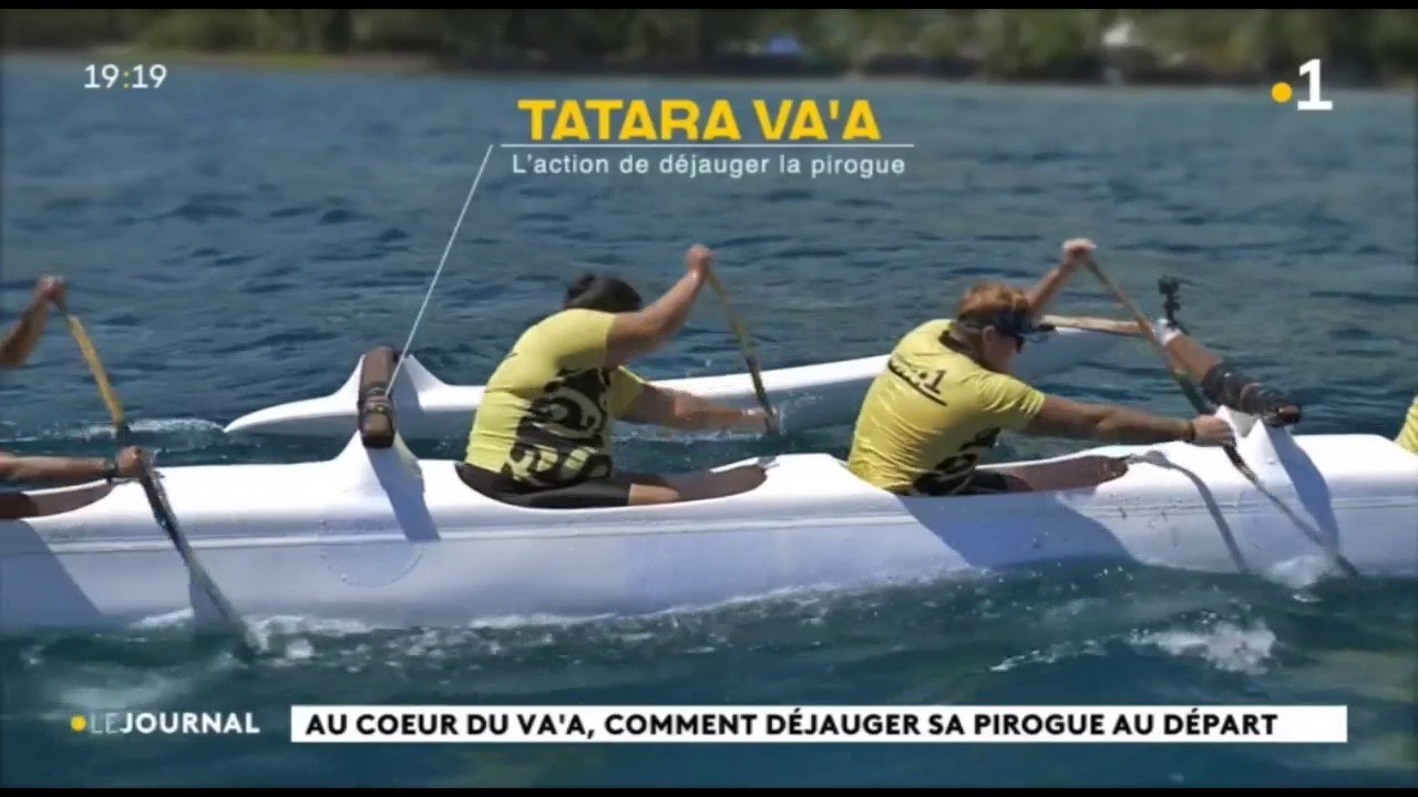 Technique : le tatara va’a ou l’art de faire déjauger la pirogue