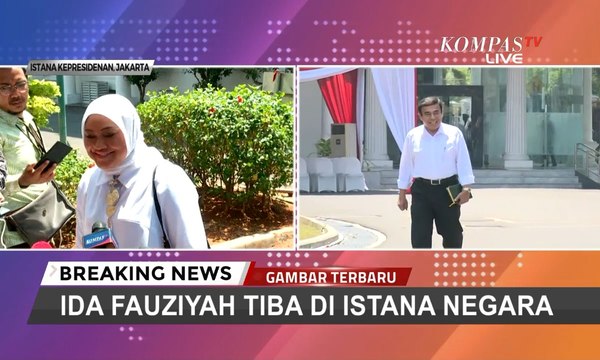 Jelang Pengumuman Menteri, Fachrul Razi dan Ida Fauziyah Datangi Istana Negara