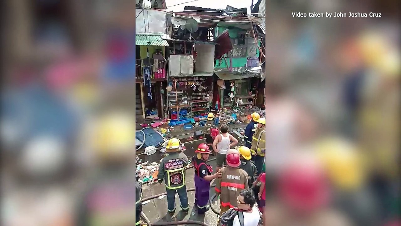 WATCH: Quiricada, Sta Cruz. Fire