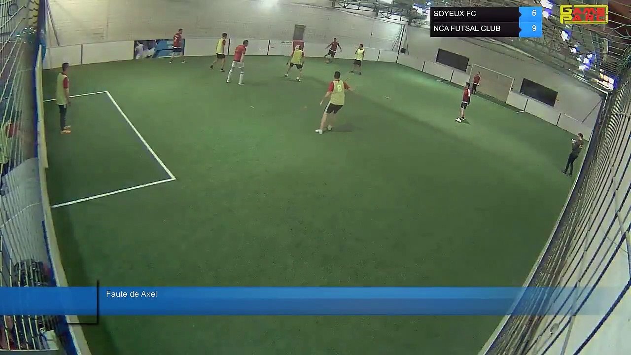 Faute de Axel - SOYEUX FC Vs NCA FUTSAL CLUB - 21/10/19 21:00 - LIGUE 3 - Poitiers Game Parc
