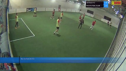 But de Axel (6-10) - SOYEUX FC Vs NCA FUTSAL CLUB - 21/10/19 21:00 - LIGUE 3 - Poitiers Game Parc