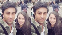 Ranbir Kapoor shares selfie with female fan in London | FilmiBeat