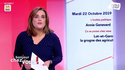 Invitée : Annie Genevard - Bonjour chez vous ! (22/10/2019)